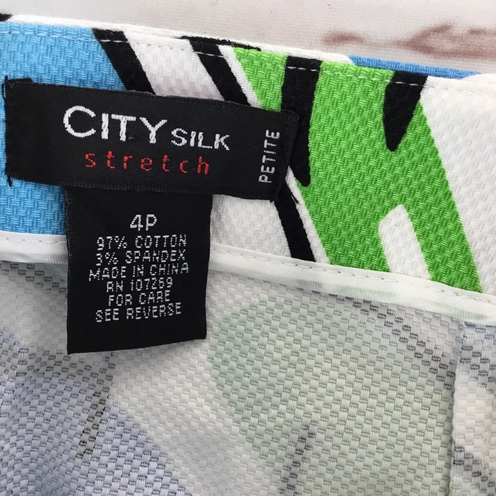 Flip Flop Skirt by City Silk Size 4P 2‎ Pockets